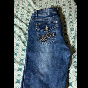 y2k wing jeans